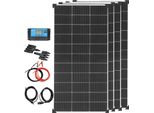 Kit Di Pannelli Solari, 12V/24V, Diverse Opzioni Di Potenza, Incluso Il Regolatore Di Carica, Kit Da 12V 480W