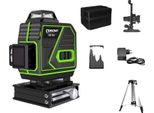 Livella Laser, Misura 4D, 16 Linee, Raggio Verde, ME16G-H15