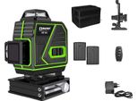 Livella Laser, Misura 4D, 16 Linee, Raggio Verde, ME16G2