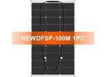 Pannello Solare Flessibile, Potenza 100W, Silicio Monocristallino, Flessibile 100W