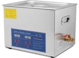 Pulitore A Ultrasuoni, Struttura In Acciaio Inox, Timer Digitale, Funzione Di Riscaldamento, 15 Litri