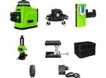 Livella Laser, 12 Linee, Raggio Verde, Autolivellante, IE12G DC11G BL12