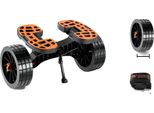 Carrello Per Kayak, Capacità Di Carico, Struttura Smontabile, Pneumatici In Gomma Piena Per Tutti I Terreni, 320 Libbre