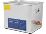 Pulitore A Ultrasuoni, Struttura In Acciaio Inox, Timer Digitale, Funzione Di Riscaldamento, 10 Litri