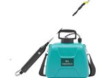Irroratore Elettrico Da Giardino, Capacità 5 Litri, A Batteria, Ricaricabile Via Usb, Verde