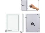 Specchio Da Bagno A Led, Dimmerabile, Retroilluminazione Rgb, Antiappannamento, 600X800 Mm