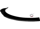 Spoiler Portellone Posteriore, Nero Lucido, Plastica Abs, Facile Installazione, Nero Lucido
