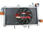 Radiatore In Alluminio, Montaggio Frontale, Raffreddamento Migliorato, Struttura Robusta, Radiatore E Ventola
