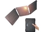 Pannello Solare Pieghevole, Doppia Connessione Di Ricarica, Alta Efficienza, Design Resistente, 35W