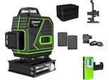 Livella Laser, Misura 4D, 16 Linee, Raggio Verde, ME16G2-DC11G