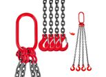 Catena Di Sollevamento, 4 Gambe, Diametro 8 Mm, Acciaio Legato, 8 Mm