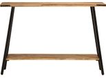 Syfax™ Tavolo Consolle 110X30X75 Cm In Legno Massello Di Mango