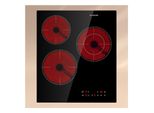 Virtuosa 3 Slim Kochfeld 3 Felder 5000 W Dualzone Timer Keramik