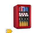 PopLife Getränkekühler Kühlschrank 70 Liter 0-10 °C Retro-Design LED