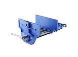 Morsa Per La Lavorazione Del Legno - Profondità Di Serraggio 110 Mm - Larghezza Di Apertura 335 Mm - Ghisa - Verniciata A Polvere - Forza Di Serraggio 11KN - Campo Di Serraggio Φ15-74 Mm - Strumento Ideale Per Gli Studi Di Lavorazione Del Legno