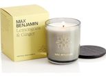 Max Benjamin Luxury Natural Candle&Lid Lemongrass & Ginger