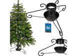 Kotarbau® Supporto Per Albero Di Natale Con Serbatoio D'acqua Patina Supporto Decorativo Per Albero Di Natale Supporto Per Albero Di Abete Con Serbatoio D'acqua Supporto Per Albero Ornamentale Supporto Per Albero Di Natale Supporto Per Albero Di Natale