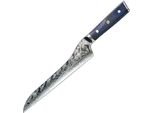 Coltello Da Cucina In Damasco YU-37415 - Pane/Blu KP37415