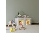 Scatola Per Giocattoli 'Vipsali' Con Coperchio In Design Casalingo 56 X 60 X 33 Cm Verde Menta / Bianco