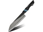 Coltello Da Cucina Damasco ZE-37423 - Chef/Nero/Blu KP37423