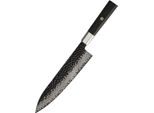 Coltello Da Cucina In Damasco YU-37438 - Chef/Brown KP37438