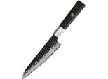 Coltello Da Cucina In Damasco YU-37436 - Utility/Brown KP37436