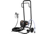 Vevor Spruzzatore Airless Rotante 750 W 3000 Psi Pistola A Spruzzo Elettrica Macchina Per La Verniciatura A Spruzzo Sistema Di Verniciatura Ad Alta Pressione Con Tubo Flessibile Di 7,6 M Di Lunghezza