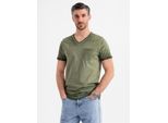 Ombre Clothing Maglietta A Manica Corta Da Uomo Jordanne Olive S