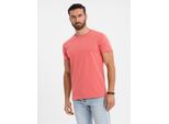 Ombre Clothing T-Shirt Da Uomo A Maniche Corte Jovani Coral S