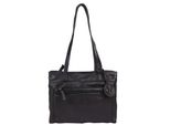 Shopper HARBOUR 2ND Zea, Damen, Gr. B/H/T: 33cm x 22cm x 12cm, grau (ash), Rindsleder, Taschen, Henkeltasche, Schultertasche, Handtasche Damen