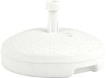 Base Per Ombrellone Ipae Progarden 20 L Polipropilene Bianco 45 X 15 Cm