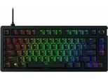 Hyperx Alloy Rise 75 - Tastiere Da Gioco, 75%, Cablate, Usb, Interruttore Meccanico, Led Rgb, Nero