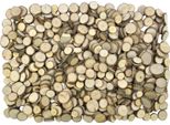 Eduplay 200073 Dischi In Legno Naturale Per Il Crafting Con Diversi Ø Da 1,5 A 5 Cm, Altezza 5 Mm, Naturali (1000 G In Busta)