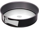 Teglia Dr. Oetker Ø 26 Cm BACK-IDEE Kreativ, Teglia Con Fondo In Vetro Antigraffio, Tortiera Rotonda Con Rivestimento Antiaderente (Colore: Grigio/Nero)