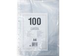 Copertina Per Brochure Herlitz - Din A4 - Pp - Grana - Trasparente - 100 Pz