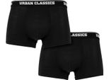 Urban Classics - Boxer In Modal Da Uomo 2 Pezzi Nero - Xxl