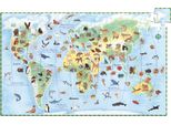 Djeco Puzzle Di Osservazione: Animali Di Tutto Il Mondo 100 Pezzi