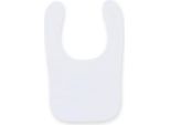 Larkwood Baby Bavaglino Unisex / Bavaglino Reversibile (2 Pezzi/Confezione) RW6674 (Taglia Unica) (Bianco)