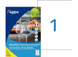 Etichette Universali Agipa 210 X 297 Mm Bianco Rettangolare 100 Etichette