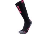 Calze Da Sci Uyn Evo Race Donna Nero/Rosa Paradise 37-38