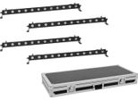 Eurolite Set 4X Led BAR-12 Qcl Rgba Strip + Custodia