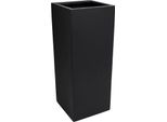 Vivanno Colonna Block In Vetroresina, Antracite Opaco - 40X40X100 Cm
