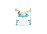 Hopser Vista mit Spielcenter, Musik, Licht, MP3-Anschluss, Höhe einstellbar grau türkis