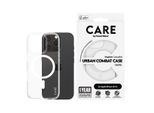 CARE BY PANZERGLASS Handyhülle Urban Combat Case mit MagSafe für Apple iPhone 16 Pro, weiß (transparent, weiß), B:11cm H:1,8cm T:19,5cm, Hüllen, Backcover, Schutzhülle, Handyschutzhülle, Case, Schutzcase, stoßfest