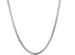 Edelstahlkette Firetti "Schmuck Geschenk Edelstahl Halsschmuck Halskette Venezianerkette Color" Gr. 60, Silber (Edelstahlfarben), Halsketten, Damen, 60, Edelstahl, L: 60 B: 3,5Mm, Edelstahlkette, B:3,5Mm