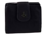 Geldbörse HARBOUR 2ND Stella, blau (navy), Leder, washed, klassisch, Kleinlederwaren