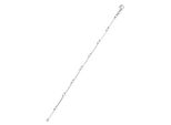 Silberarmband Jobo "Armband Mit StäBen", Silber (Silber 925), ArmbäNder, Damen, 19Cm, Silber 925 (Sterlingsilber), Silberarmband, 925 Silber 19 Cm