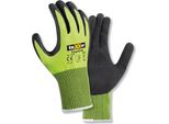 12 Paia Di Guanti A Maglia Antitaglio Rivestimento Sabbiato Nitril Taglia 10