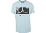 Mister Tee Maglietta Pray Tee Blu Oceano-Xs