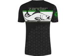 Hotspot Design T-Shirt Linear Zander, L, Nero-Verde, 010003703